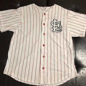 St Louis Cardinals women’s cotton jersey size Lg